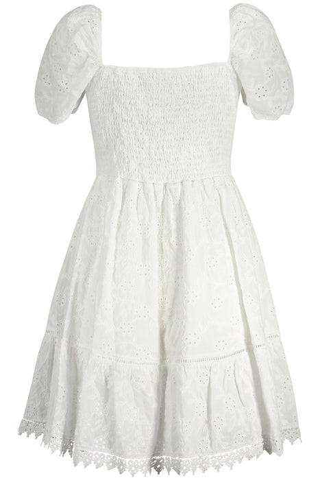 Guess Jeans Short Dress Women White