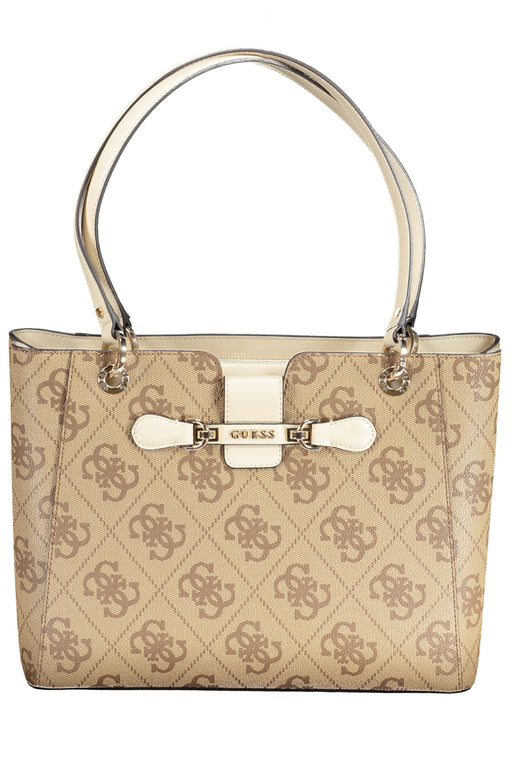 Guess Jeans Womens Bag Beige