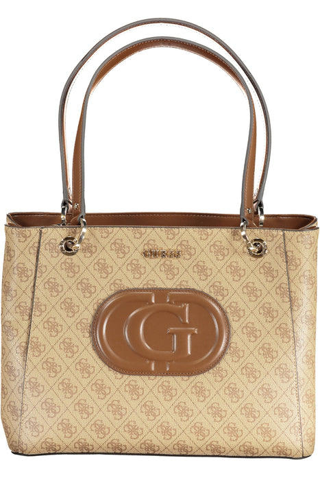 Guess Jeans Womens Bag Beige