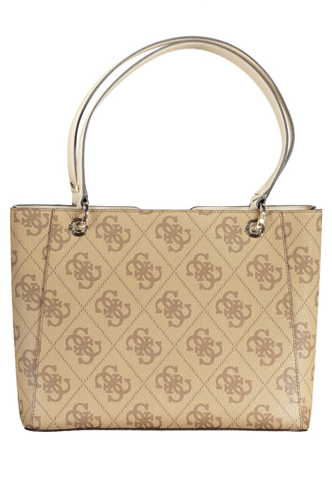 Guess Jeans Womens Bag Beige