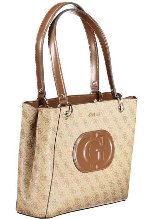 Guess Jeans Womens Bag Beige