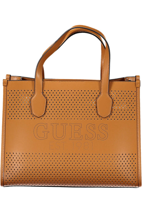 Guess Jeans Womens Bag Brown