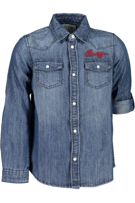 Guess Jeans Long Sleeved Shirt For Girls Blue