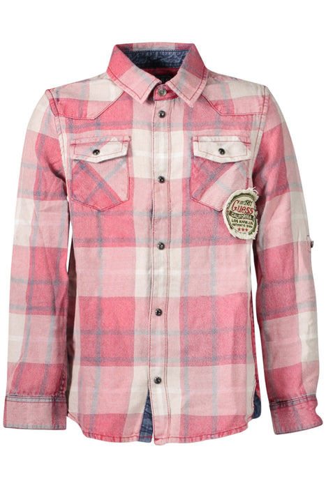 Guess Jeans Long Sleeve Shirt Children Red