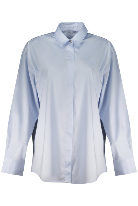 Guess Jeans Womens Long-Sleeved Shirt, Blue