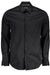 Guess Jeans Mens Long Sleeve Shirt Black