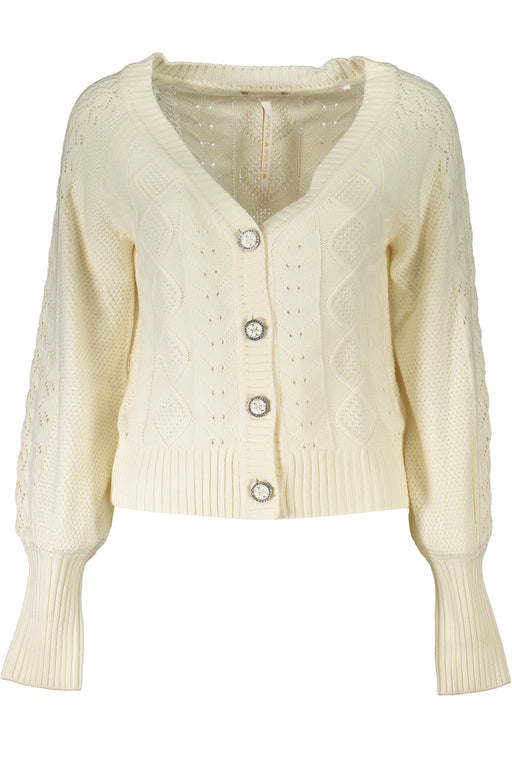 Guess Jeans Womens Cardigan White