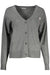 Guess Jeans Womens Gray Cardigan