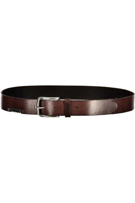 Guess Jeans Brown Mens Leather Belt