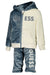 Guess Jeans Blue Zip Sweatshirt For Children