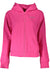 Guess Jeans Womens Pink Zip Sweatshirt