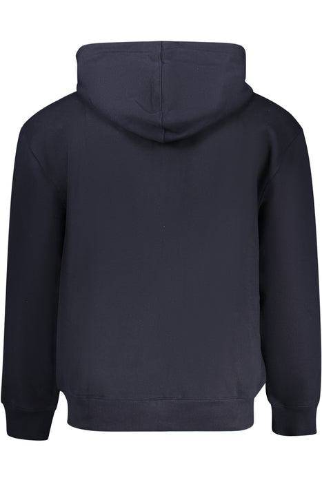 Guess Jeans Mens Zip-Up Sweatshirt Blue