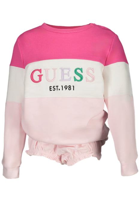 Guess Jeans Pink Girl Without Zip Sweatshirt | Αγοράστε Guess Online - B2Brands | , Μοντέρνο, Ποιότητα - Υψηλή Ποιότητα