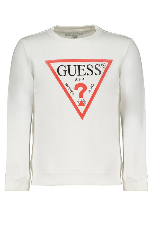 Guess Jeans Sweatshirt Without Zip For Children White