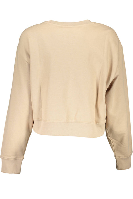 Guess Jeans Sweatshirt Without Zip Woman Beige