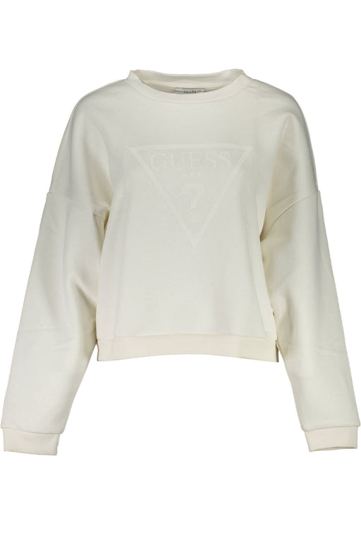 Guess Jeans Sweatshirt Without Zip Woman White