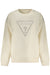 Guess Jeans Womens White Zip-Up Sweatshirt