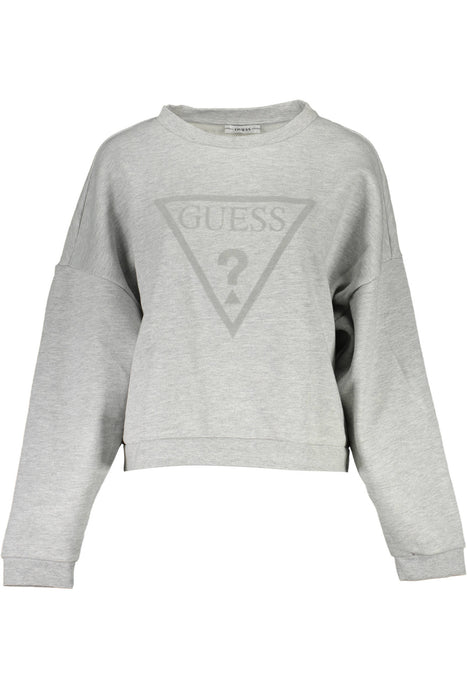 Guess Jeans Sweatshirt Without Zip Woman Gray