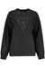 Guess Jeans Womens Black Zip-Up Sweatshirt