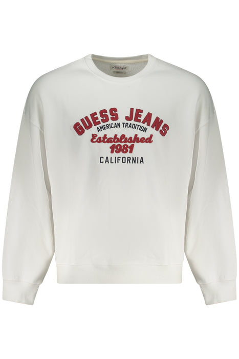 Guess Jeans Sweatshirt Without Zip Men White