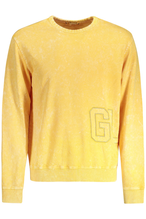 Guess Jeans Sweatshirt Without Zip Men Yellow