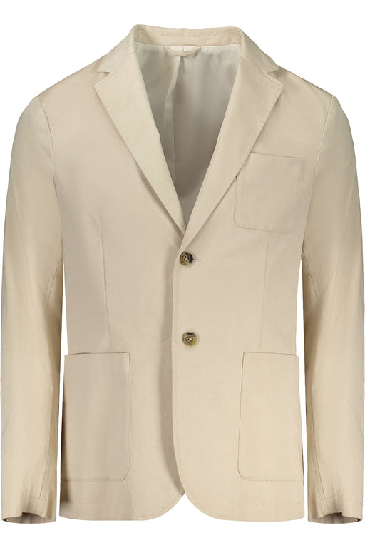 Guess Jeans Classic Jacket Men Beige