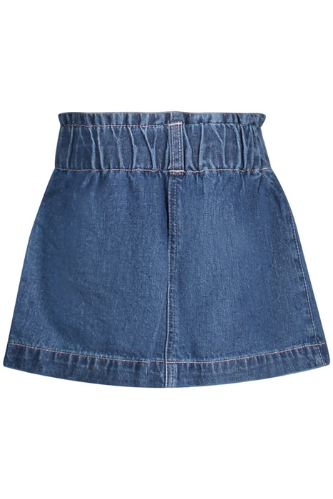 Guess Jeans Short Skirt Girl Blue