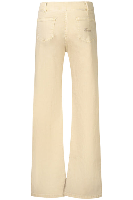 Guess Jeans Denim Jeans For Girls Beige