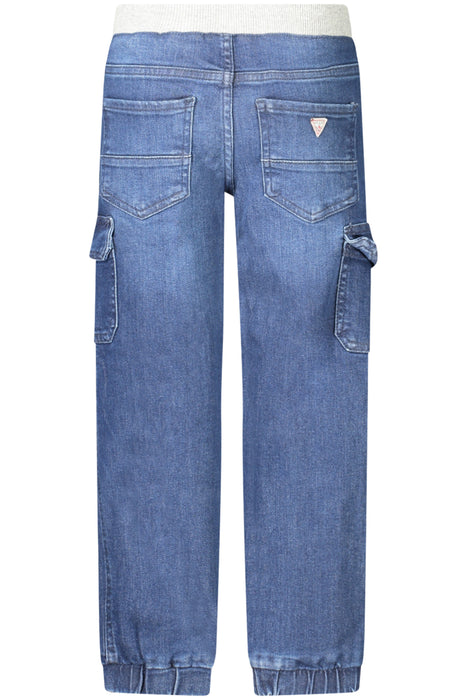 Guess Jeans Denim Jeans For Kids Blue