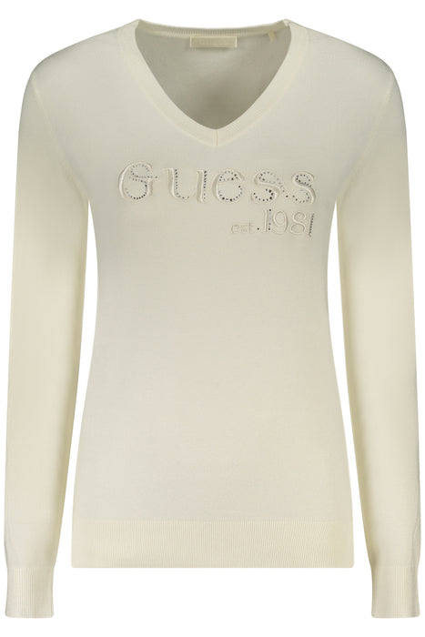 Guess Jeans Womens White Sweater