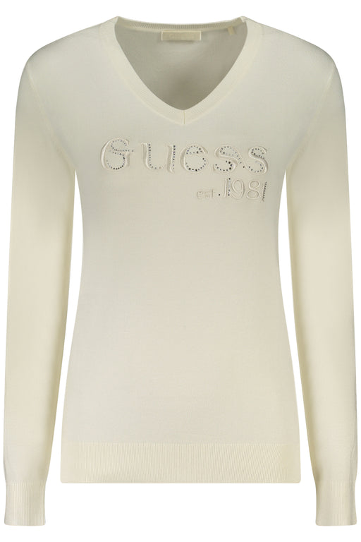 Guess Jeans Womens White Sweater