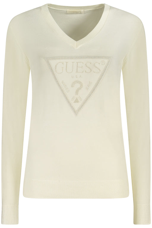 Guess Jeans Womens White Sweater