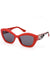 Guess Jeans Woman Red Sunglasses