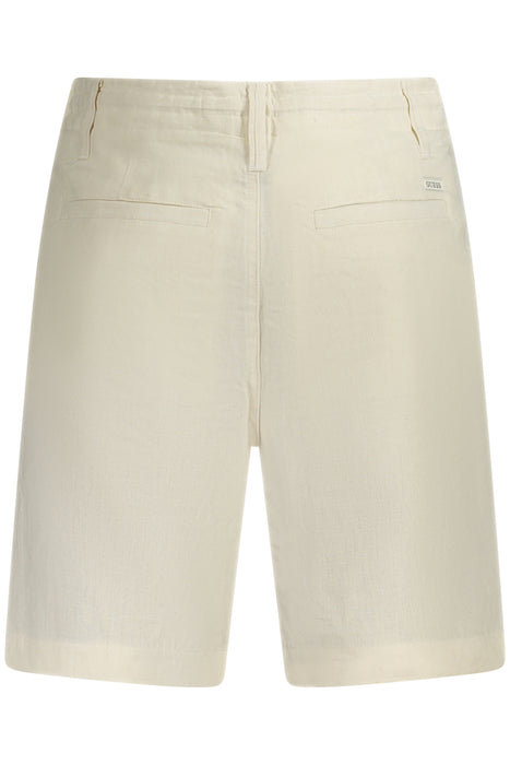 Guess Jeans Mens Bermuda Pants Beige