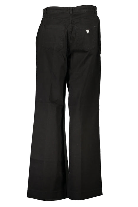 Guess Jeans Μαύρο Γυναικείο Trousers | Αγοράστε Guess Online - B2Brands | , Μοντέρνο, Ποιότητα - Καλύτερες Προσφορές