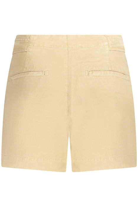 Guess Jeans Beige Womens Short Pants