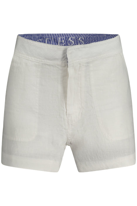 Guess Jeans Short Pants Women White