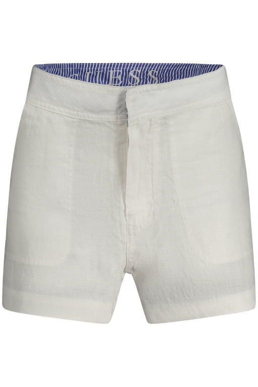 Guess Jeans Short Pants Women White