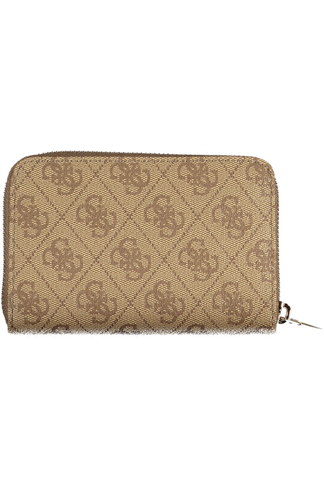 Guess Jeans Womens Beige Wallet