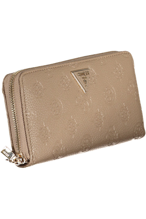 Guess Jeans Womens Wallet Beige