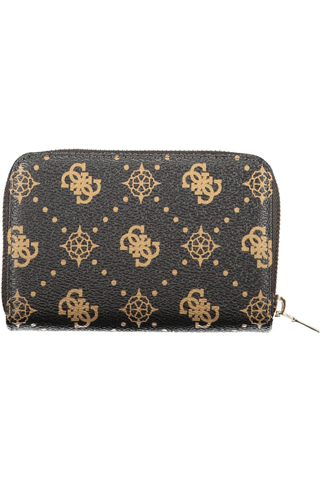 Guess Jeans Womens Brown Wallet