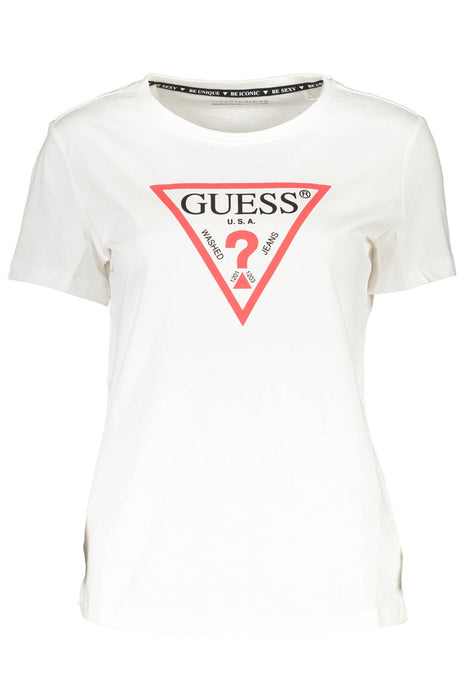 Guess Jeans Womens Short Sleeve T-Shirt White