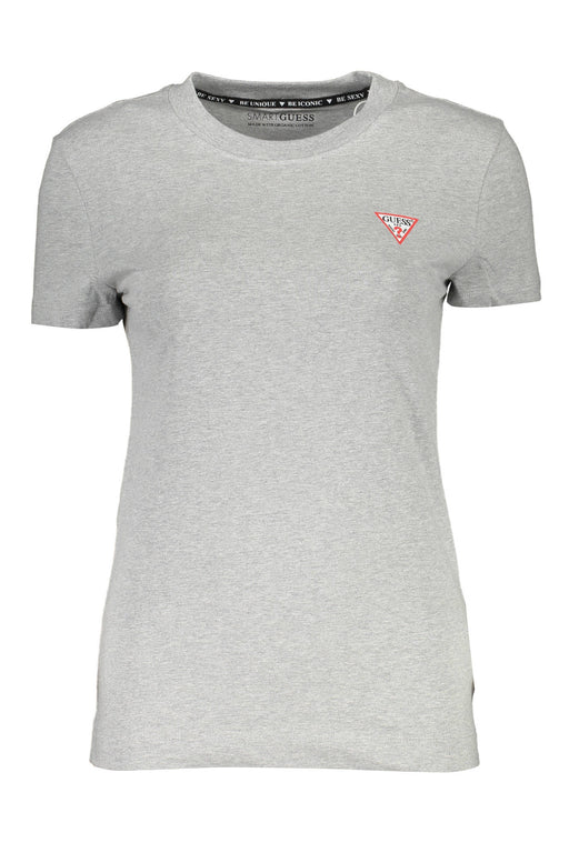 Guess Jeans Womens Short Sleeve T-Shirt Gray