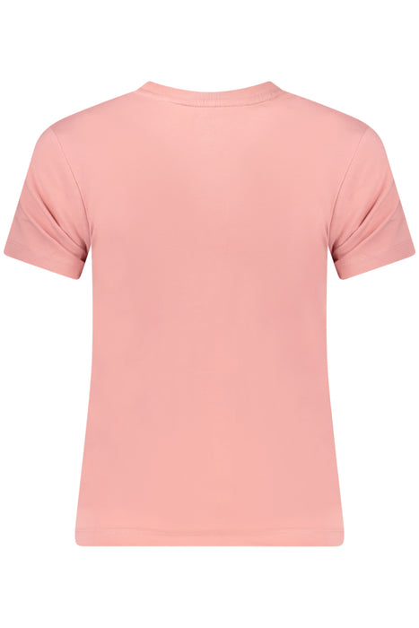 Guess Jeans Womens Short Sleeve T-Shirt Pink