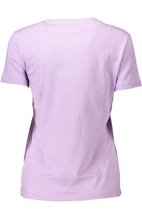 Guess Jeans Womens Short Sleeve T-Shirt Purple
