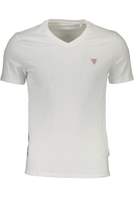 Guess Jeans Short Sleeve T-Shirt Men White