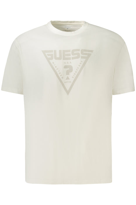 Guess Jeans Short Sleeve T-Shirt Men White