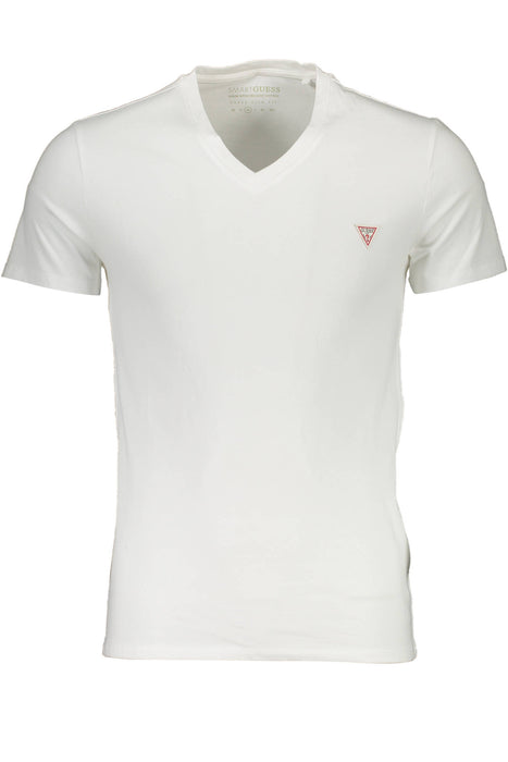 Guess Jeans Man Short Sleeve T-Shirt White