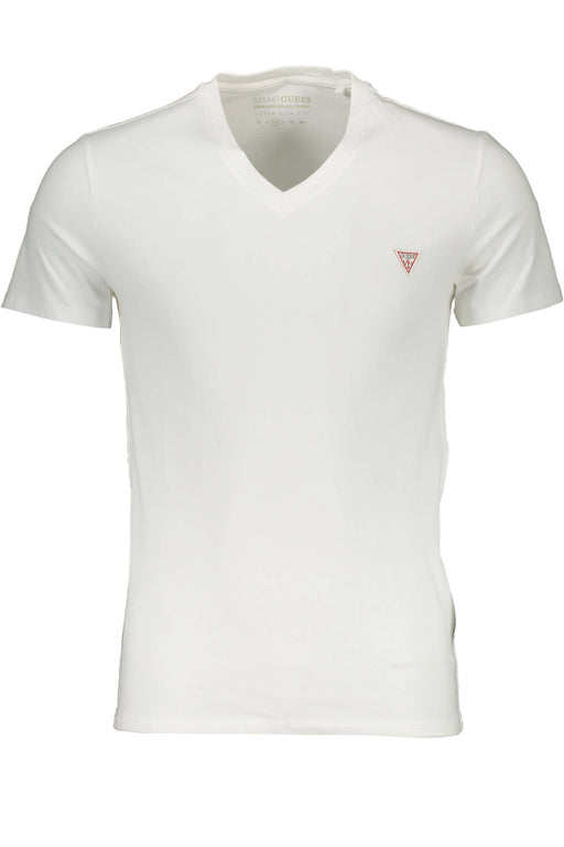 Guess Jeans Man Short Sleeve T-Shirt White