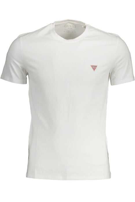 Guess Jeans Short Sleeve T-Shirt Men White